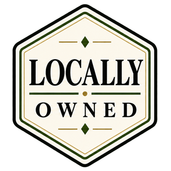 locally owned badge