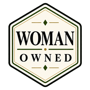 woman owned badge